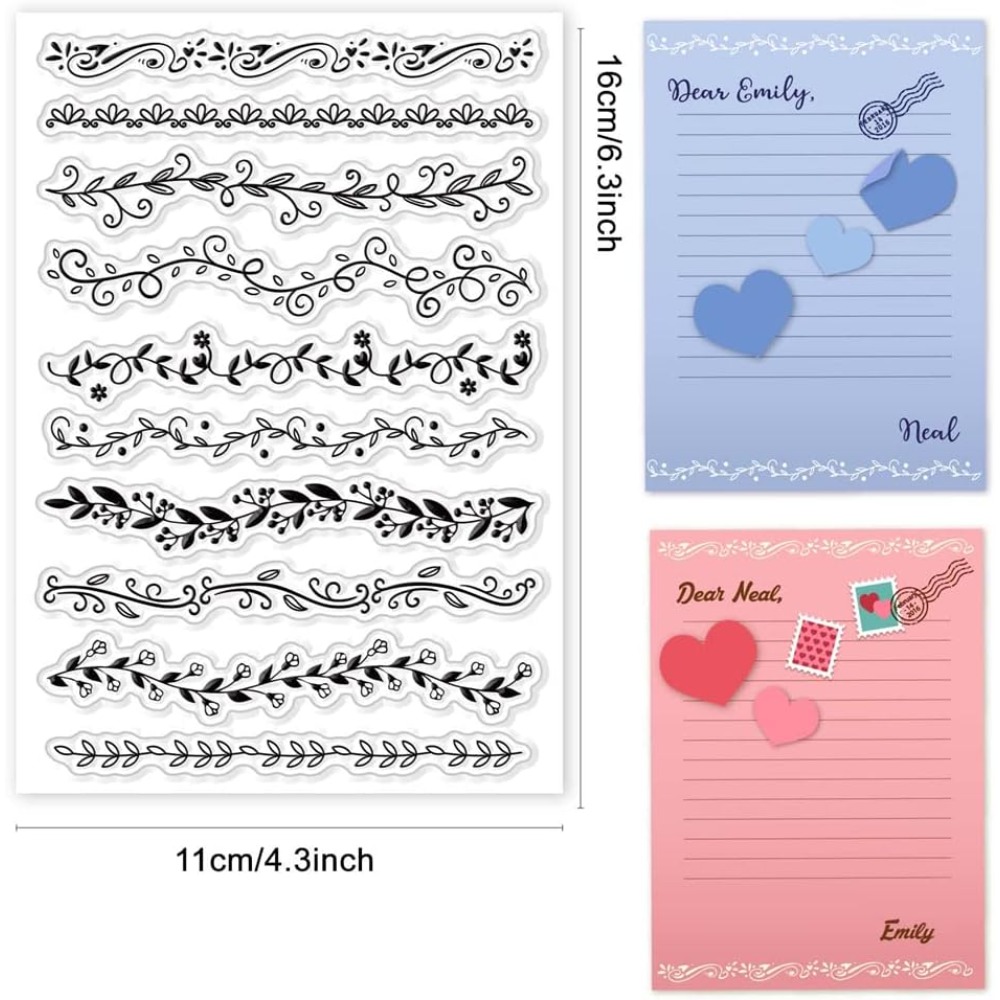 Plant Clear Stamps for Card Ma - Rubber Plant Ficus ulasan dan harga