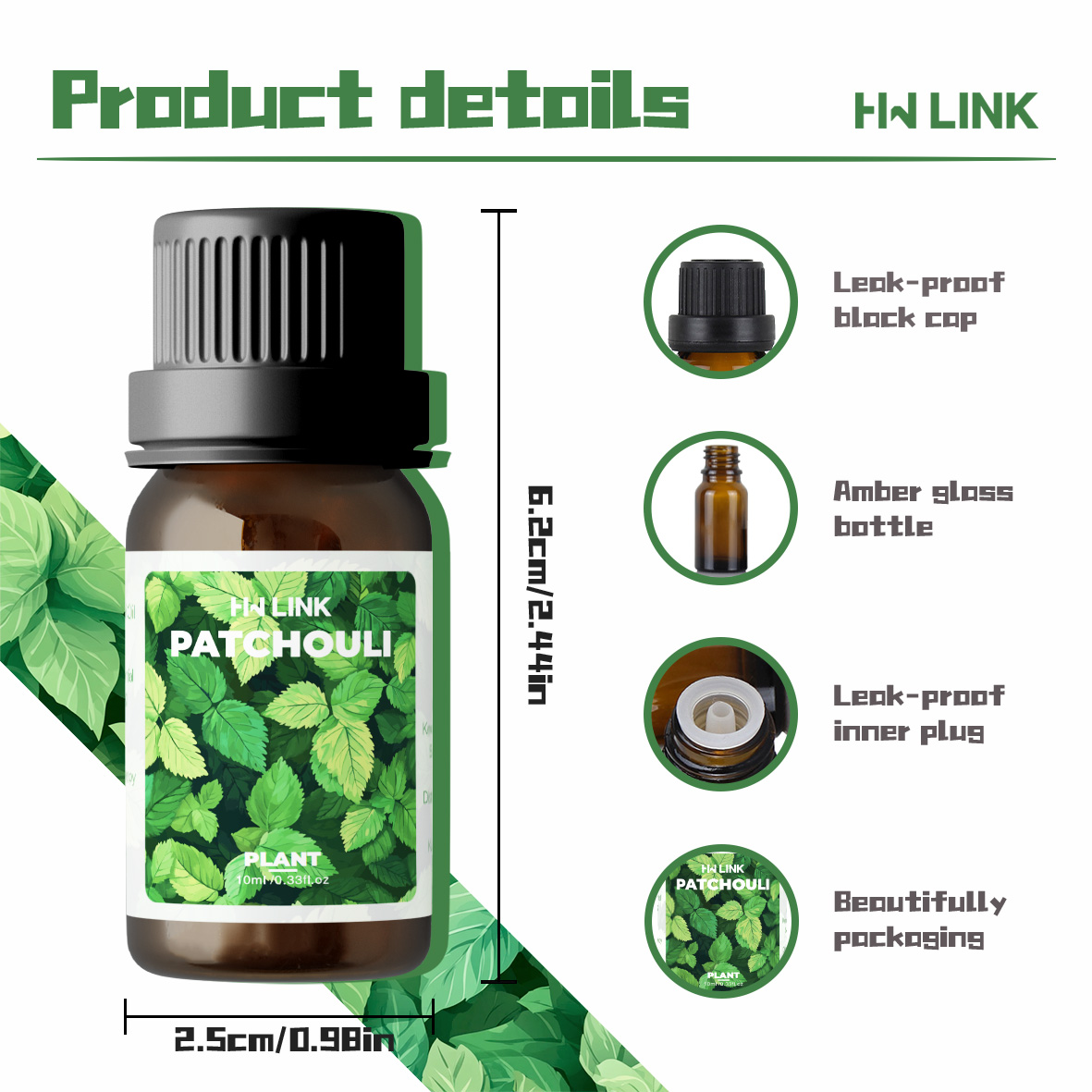 10ml Patchouli Essential Oils  - Plant Parenting ulasan dan harga