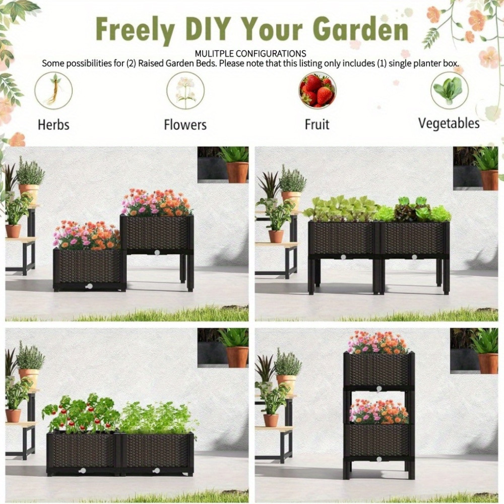 Garden Raised Bed, Elevated Fl - Plant Parenting ulasan dan harga